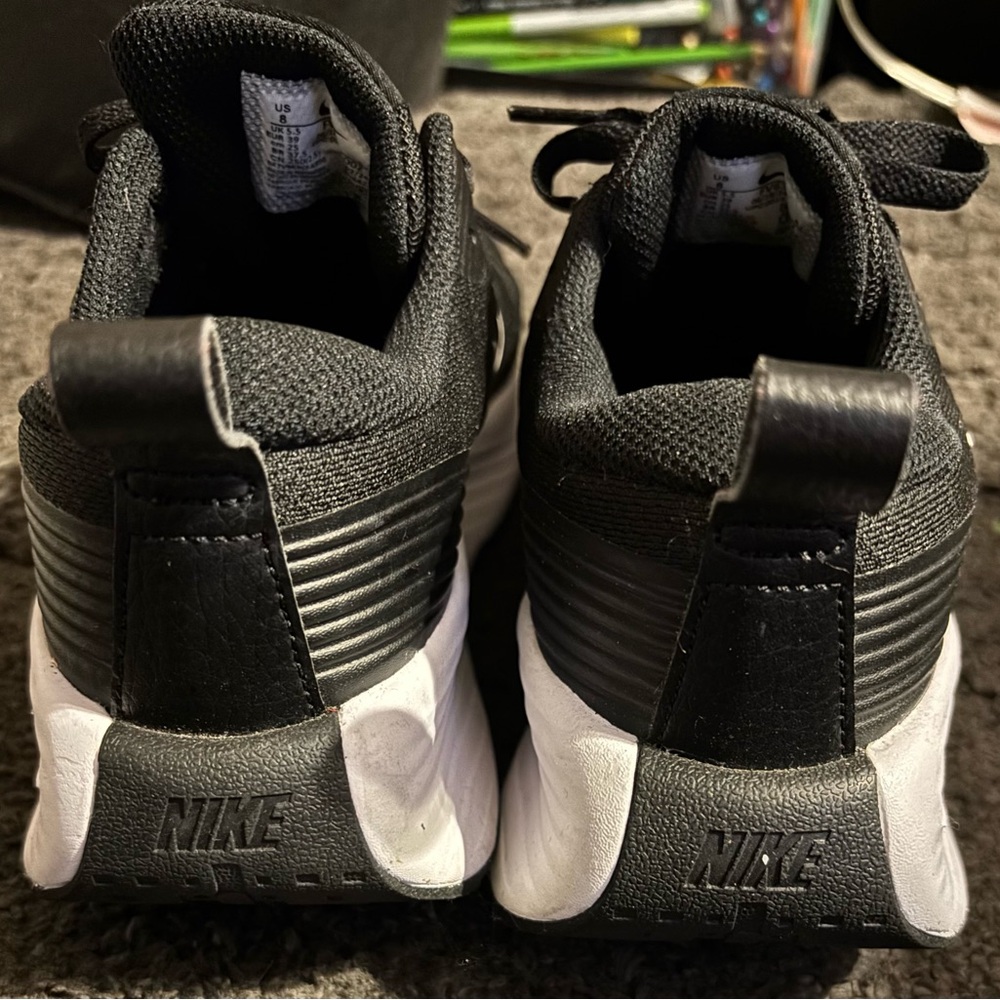 Nike Dual-Tone Black and White Athletic Shoes - Picture 5 of 5